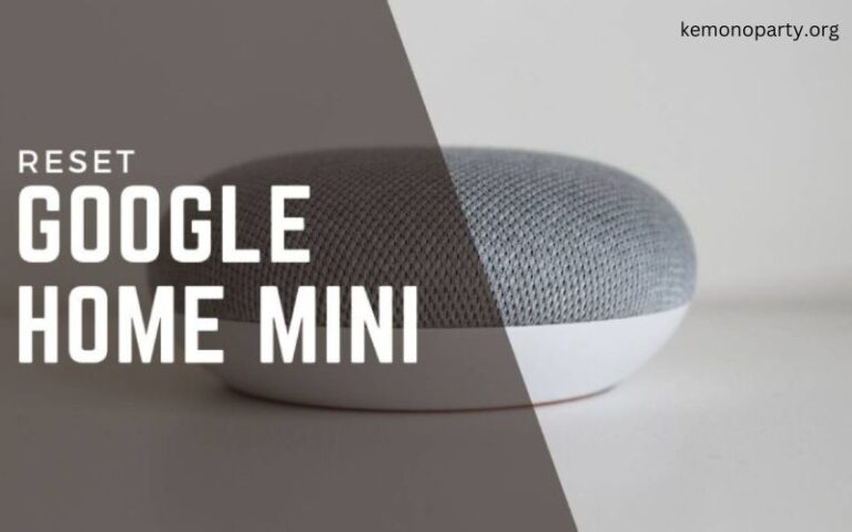 How to Factory Reset Google Home Mini