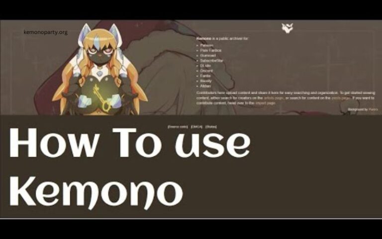 How to Use Kemono Party